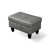 Similicuir gris foncé est en rupture de stock