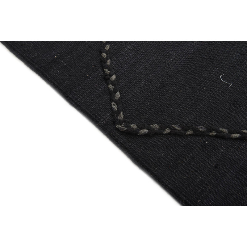 Tapis noir Jessen