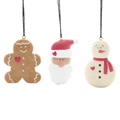5.708 cm Resin Shatterproof Hanging Figurine Ornament