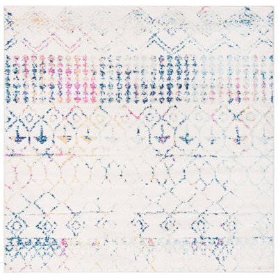Lorenco Geometric Ivory Area Rug