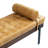 Clarkson Solid Wood Frame Genuine Leather Bench-162055956