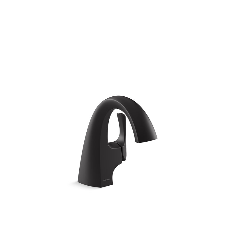 Medley Single-Handle Bathroom Sink Faucet, 0.5 GPM, Satin Black