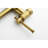 Pot Filler Faucet Wall Mount - Brass, Gold, Finish, Smooth Flow Mounted Folding Arm For Space Saving