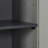 PVC/Polypropylene Cabinet Deck Box in Gray/Black