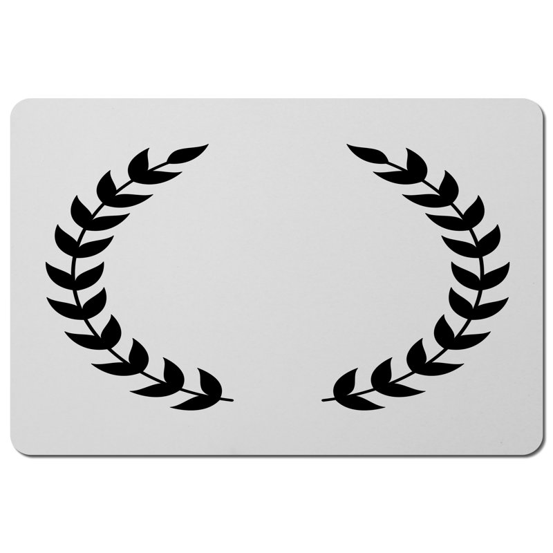 Xavieyah Polyester, Wood Floral Rectangle Placemat