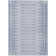 Machine Washable Indoor/Outdoor Xhevrie Blue Rug