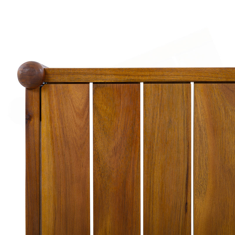 Table basse d'extérieur en bois d'acacia, Teck