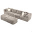 Canapé modulaire modulaire de 135,4 po-1600999196
