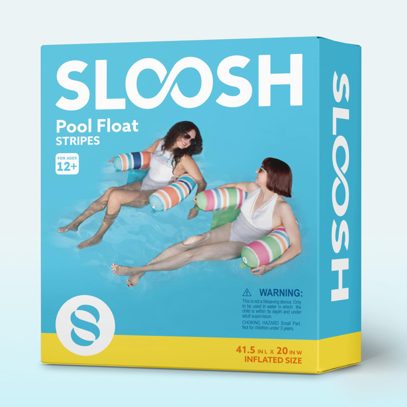 2 Packs Inflatable Pool Float Noodle Chair