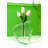 Acrylic Table Vase