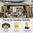 Solid Wood Post Patio Gazebo with Metal Frame-98284961