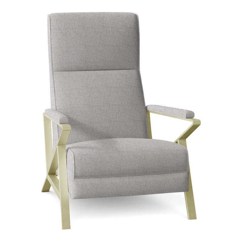 Infinity Recliner, Brushed Brass, Perigold Replay Char