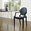 Fauteuil de salle à manger noir Casper-844510916
