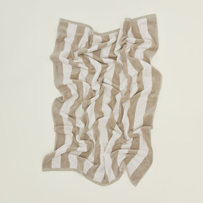 Simple Striped Cotton Towel