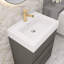 Ensemble de meuble-lavabo simple 24 po Natina-411144661-411144659