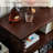 Retro Simple Walnut Solid Wood Bookcases-107493869