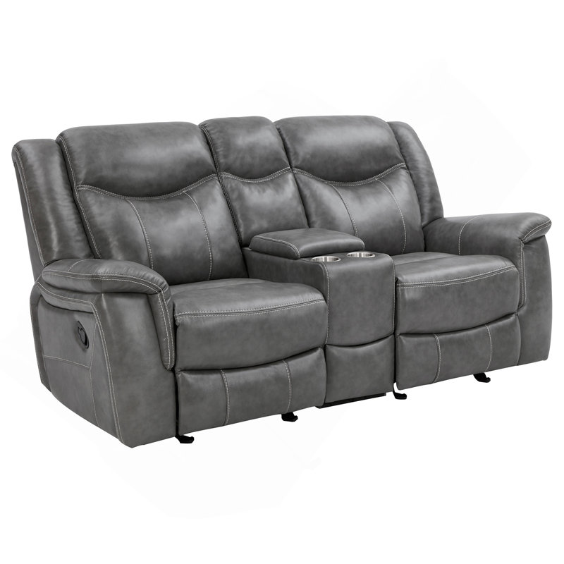 Masley Grey 3-Piece Reclining Living Room Set