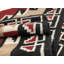 Tapis kilim en laine tissé à la main et réversible Southwestern-734846375