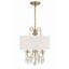 Luminaire suspendu tambour 3 lumières Elane-36389814