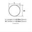 Bouton d'armoire en nickel poli de 1 5/16 po (33 mm) de diamètre Blackrock-109272200-57046818