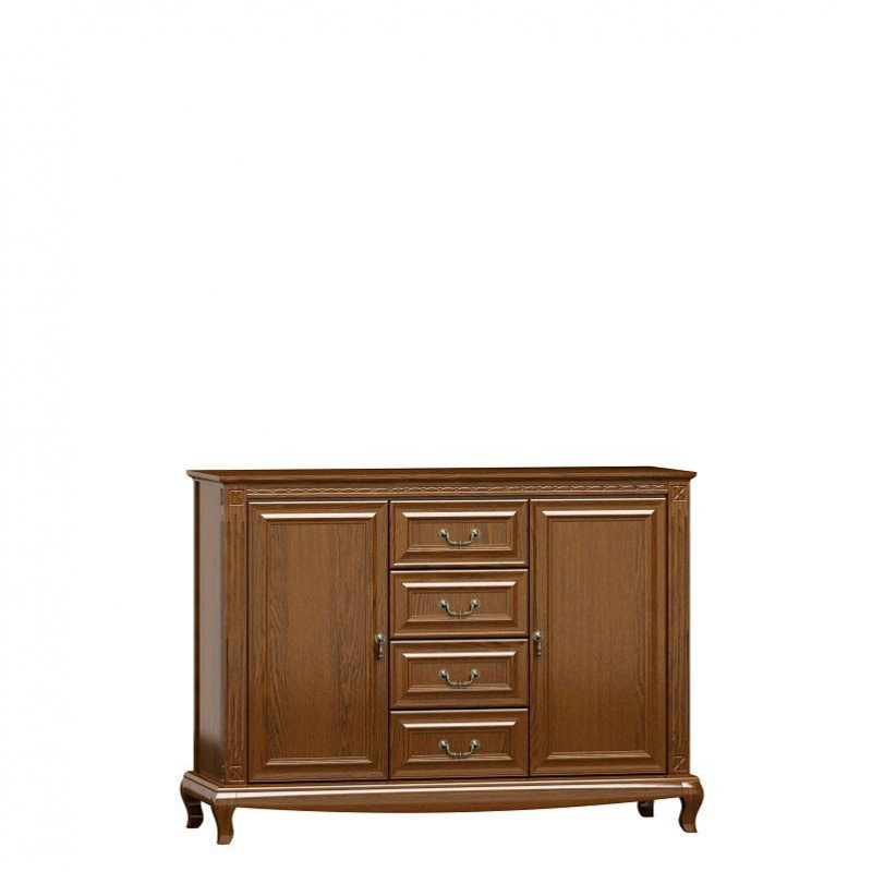 Diano 130cm W 4 - Drawer Chest of Drawers