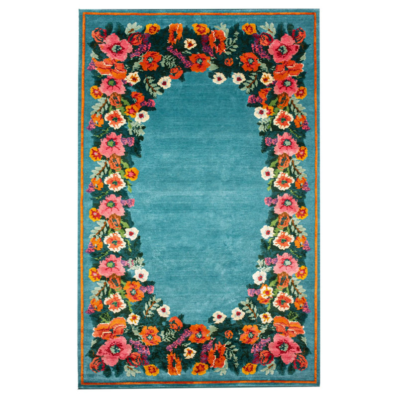 Tapis intérieur / extérieur Shinee, Rectangle 3 pi 11 po x 6 pi 7 po