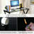 Metal Base Computer Desk