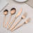 Everly Quinn Stainless Steel Flatware Set - Service for 4