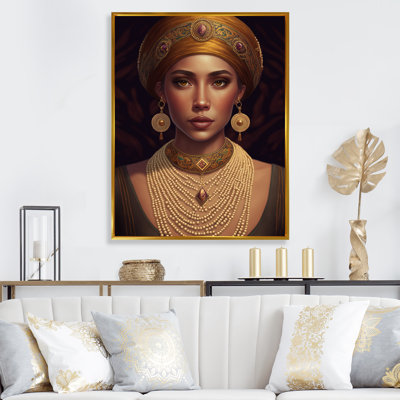 Jeune femme avec des bijoux bohémiens VII