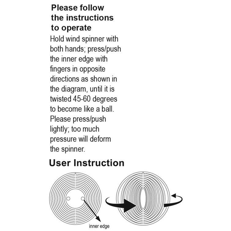 DicksonsInc Metal Abstract Rotator - Wayfair Canada
