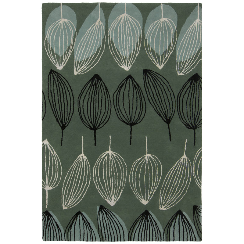 Wurth Floral Indoor Rug, 7'9" x 10'6"
