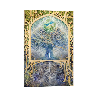 Verdant Peek I by Stephanie Law - Print on Canvas