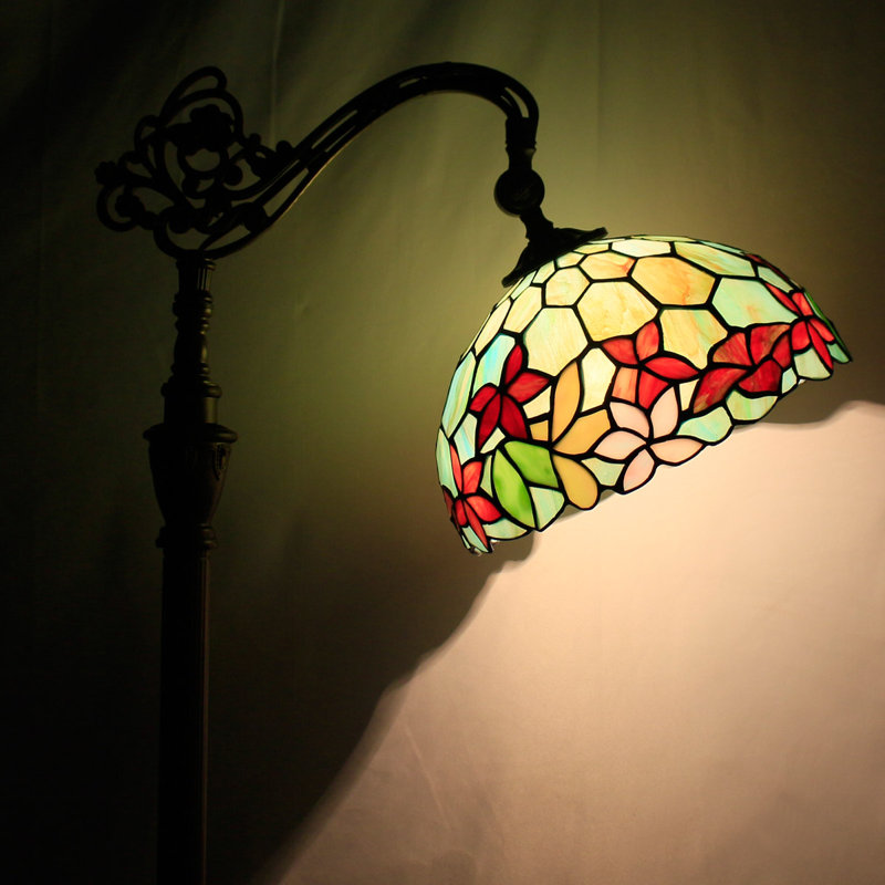 Bacchi 67'' Bronze Arched Floor Lamp