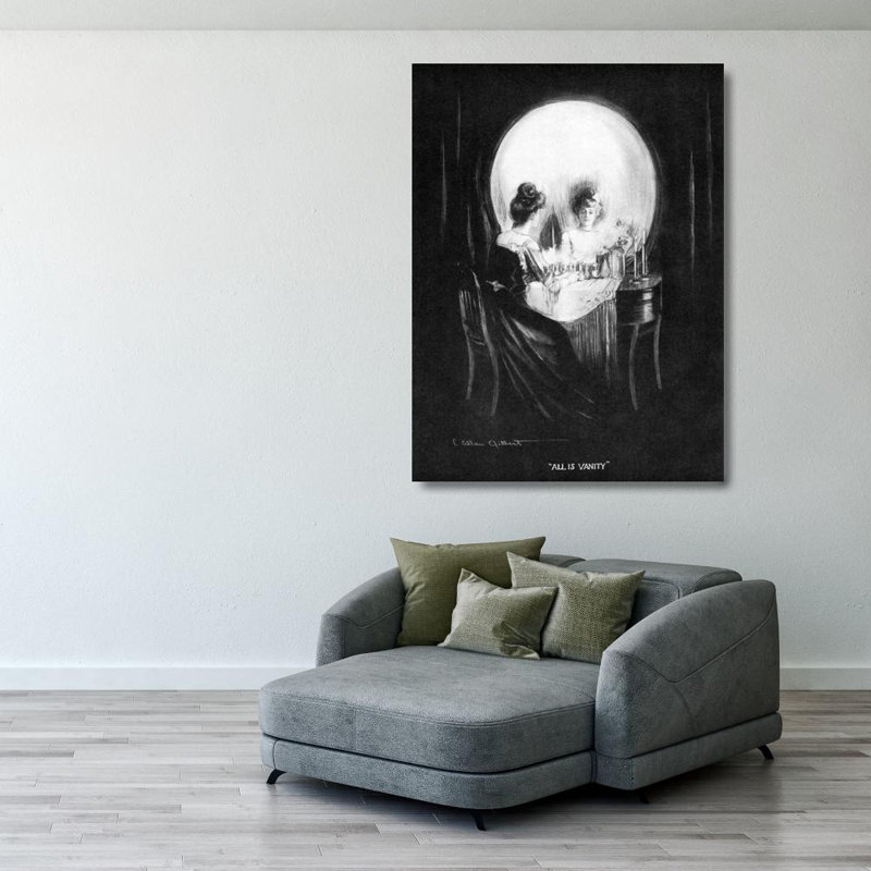 All is Vanity, 38" H x 28" W