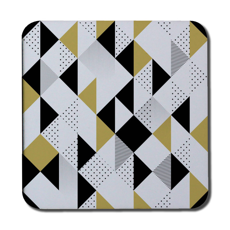 Square 6 Piece Coaster Set