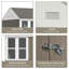 Brynzlee 8 Ft. W x 6 Ft. D Galvanised Steel Garden Shed