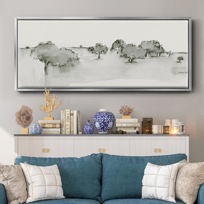 Flower Nest II- Framed Canvas