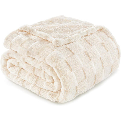 Machine Woven Heated Throw Blanket