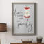 Core of Family - Art textuel sur toile encadré-1271475898-1271475895