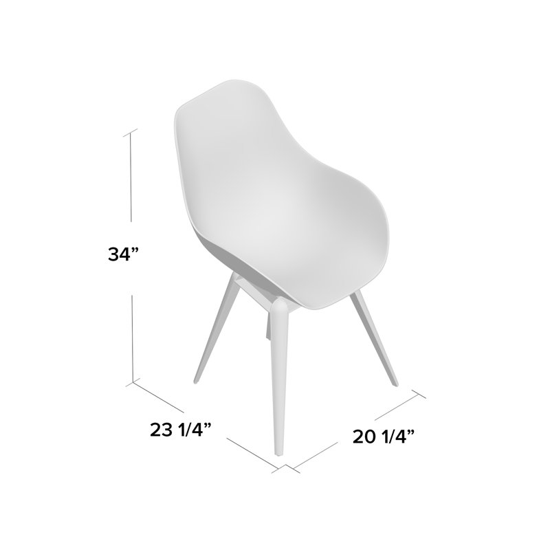 Kanisha 18'' H Side Chair, Mustard