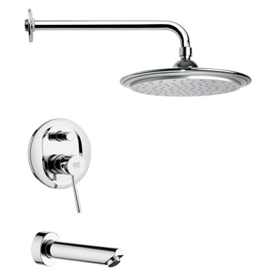 Tub & Shower Faucet with Rough in-Valve