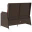 Banc de jardin vidaXL en poly rotin brun-1527238511