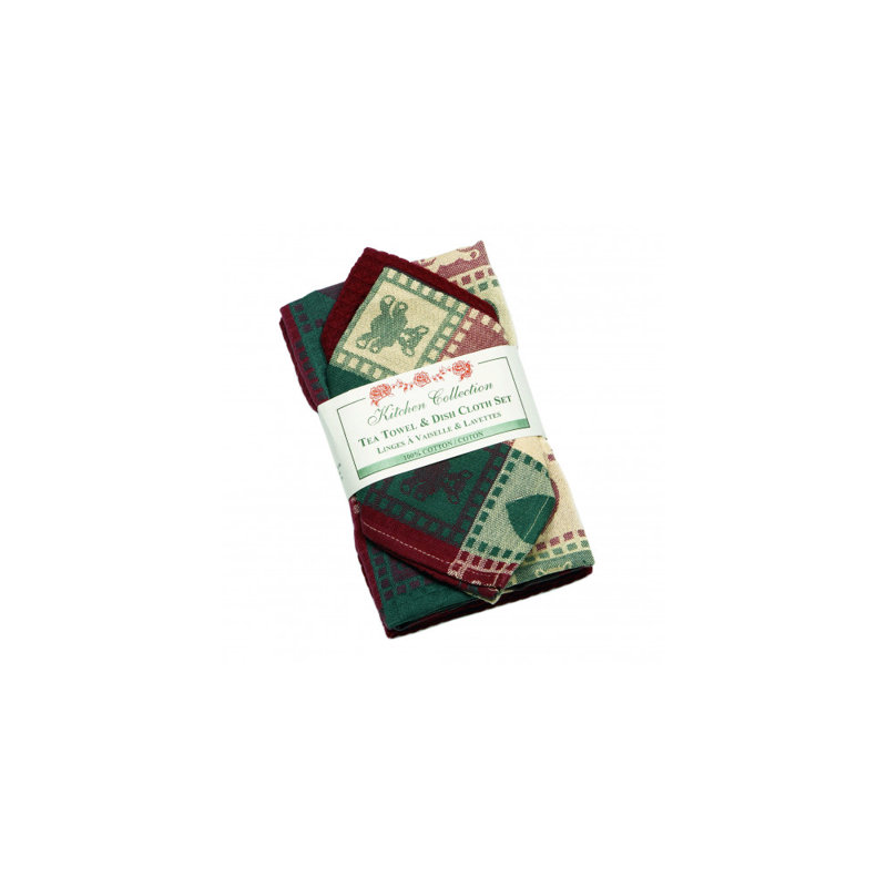 Kahden Cotton Waffle Kitchen Towel Linen Set