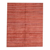 Hand-Knotted High-Quality Red Area Rug