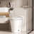 Metis White Tankless Elongated Smart Toilet, Auto/Foot Flush, Heated Seat, One Piece Toilet, No Bidet