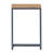 Stylish Wooden Accent Table With Iron Base, Blending Stability And Style For Your Living Space.-169052899
