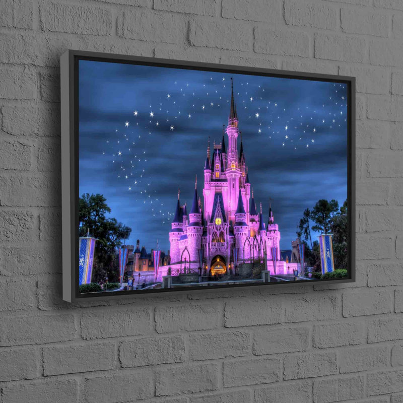 Print on Canvas, 25 cm H x 35 cm W, Framed Print without Mat, Black