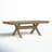 Veliz Wood Trestle Extendable Dining Table With Leaf-1659805566