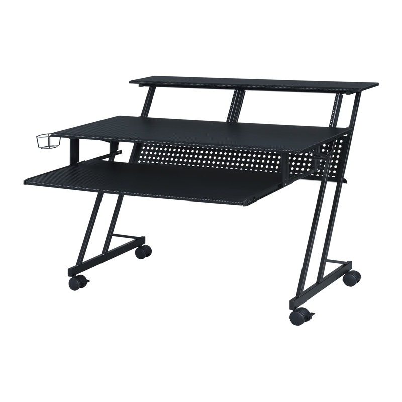Mayamiko 46.6'' W Music Recording Studio Desk, Black