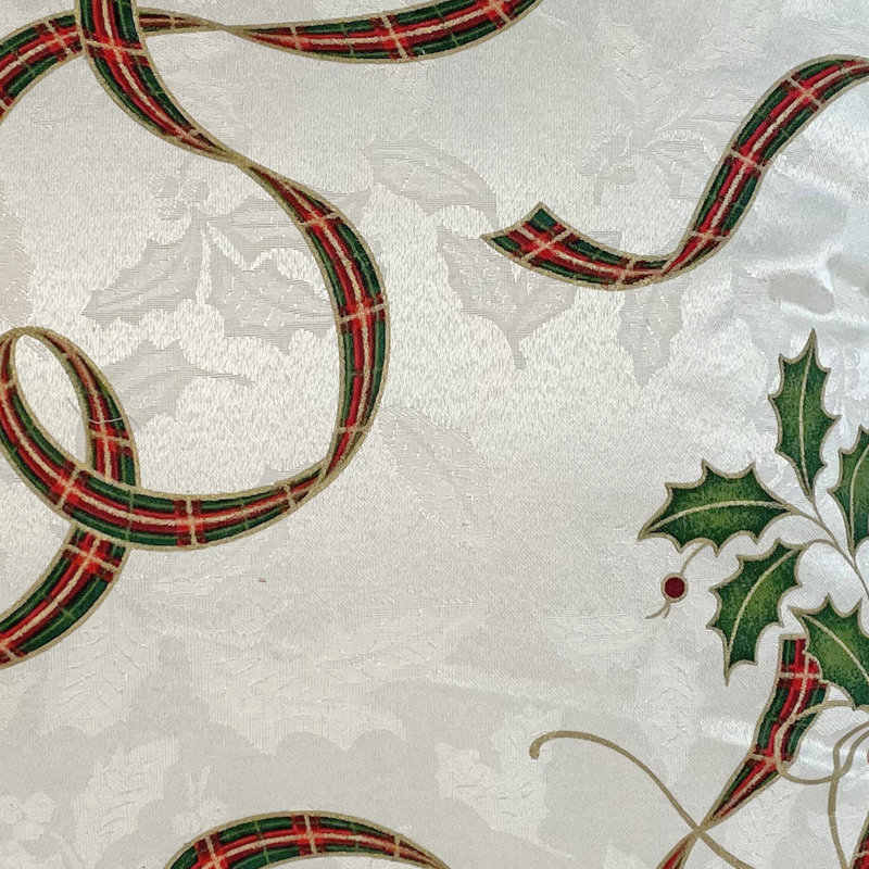 Lenox Holiday Nouveau Ribbon Pillow
